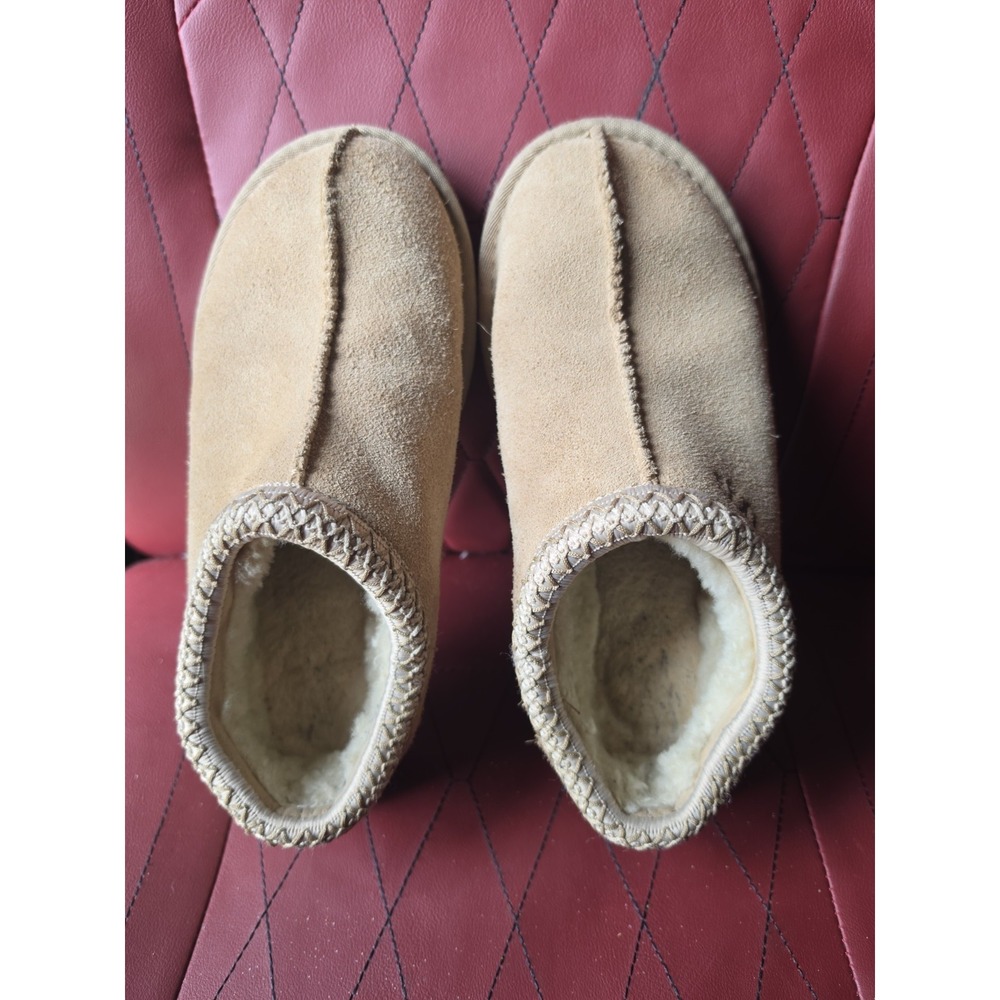 UGG Tasman II Slipper Shoes Clogs Chestnut Tan Sheepskin Mens 7 Womens 8